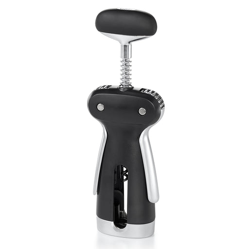 OXO Steel Winged Corkscrew With Removable Foil Cutter — Las Cosas Kitchen  Shoppe