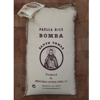 Paella Rice Bomba Rice D.O in Textile Bag