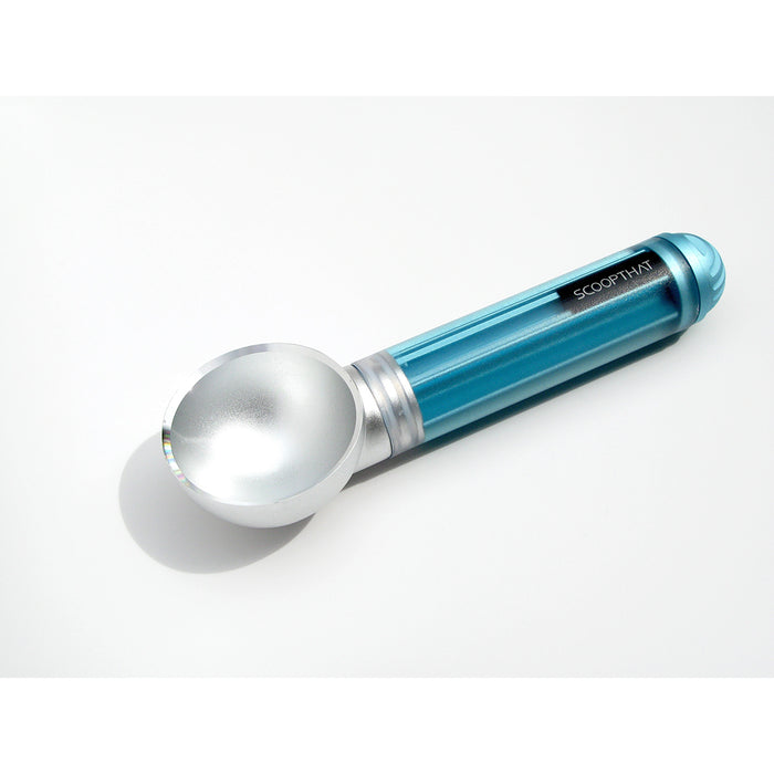 ScoopTHAT! Ice Cream Scoop in Silver/Blue