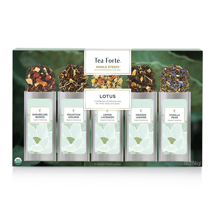 Tea Forte Single Steeps Lotus