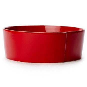 Vietri Lastra Red Large Serving Bowl