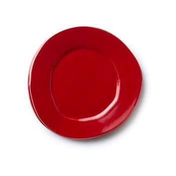 Vietri Lastra Red Salad Plate
