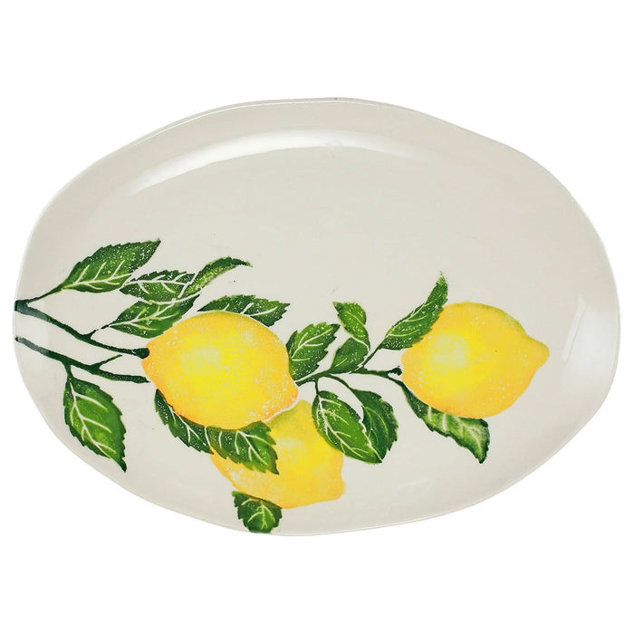 Vietri Limoni Medium Oval Platter