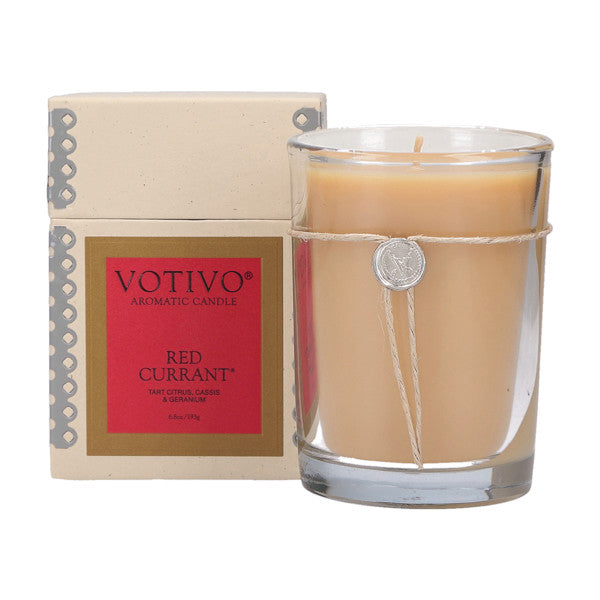 Votivo Red Currant 6.8oz Aromatic Candle