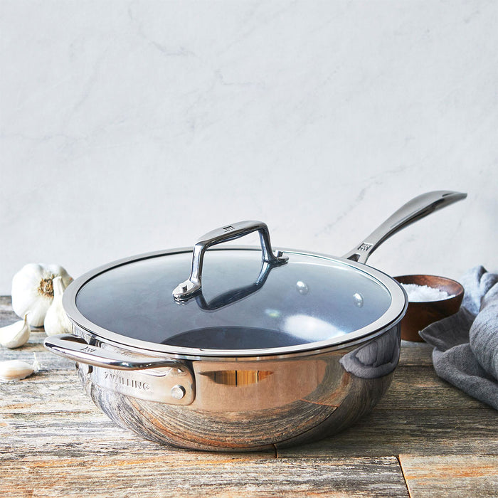 ZWILLING Clad CFX 4.5 QT Ceramic Nonstick Perfect Pan — Las Cosas Kitchen  Shoppe