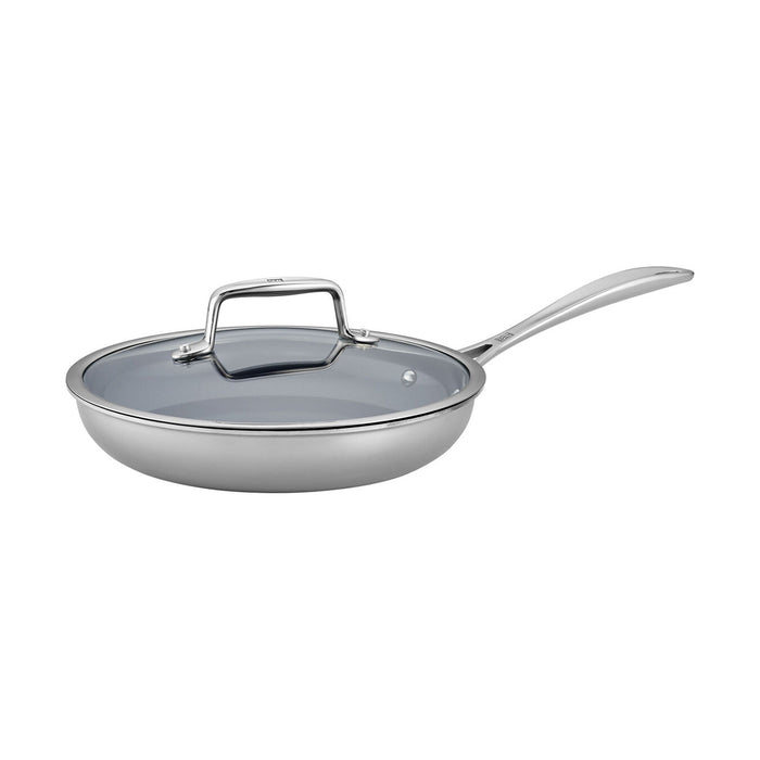 ZWILLING Clad CFX Ceramic Nonstick Fry Pan with Lid Set