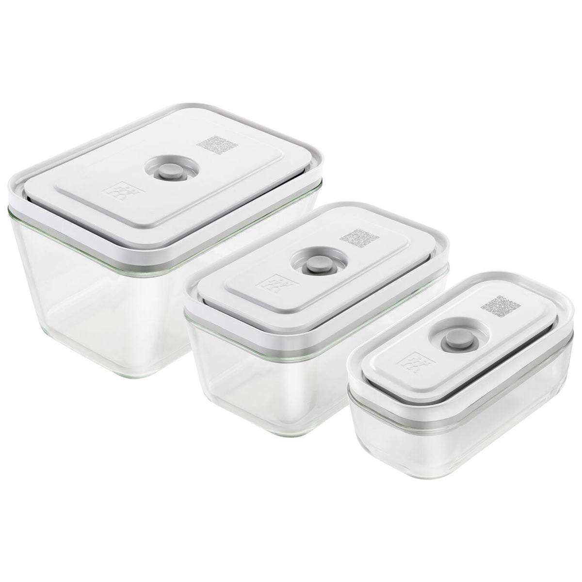ZWILLING Fresh & Save Glass Vacuum Containers, Set of 3