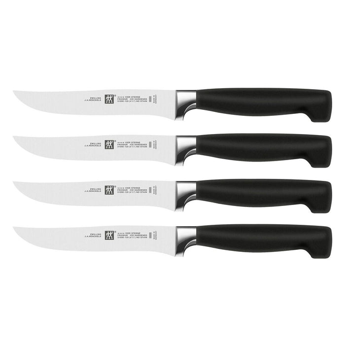 Zwilling J.A. Henckels Forged Four Star 4 Pc Steak Knife Set