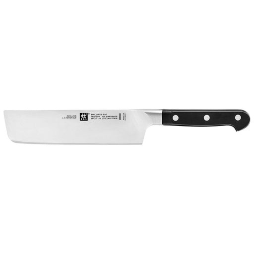Eve Ged Pounding Zwilling Pro Forged 6.5" Nakiri Knife — Las Cosas Kitchen Shoppe