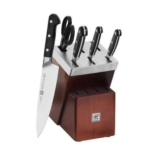 Zwilling Pro Forged 7 Pc Self-Sharpening Knife Block Set — Las Cosas Kitchen  Shoppe