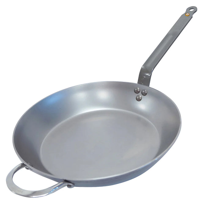 de Buyer MINERAL B Carbon Steel Fry Pan 12.5 — Las Cosas Kitchen Shoppe